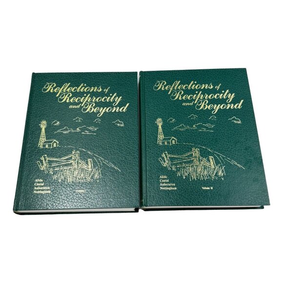 Reflections of Reciprocity Beyond 2 Book Set Local History Saskatchewan HC 1989 - Picture 1 of 16